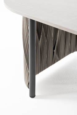 "Флоренция" лаунж-зона из искусственного ротанга, цвет графит