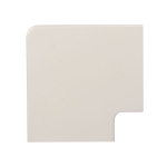 Поворот 90 гр. (60x40) (4 шт) белый EKF-Plast