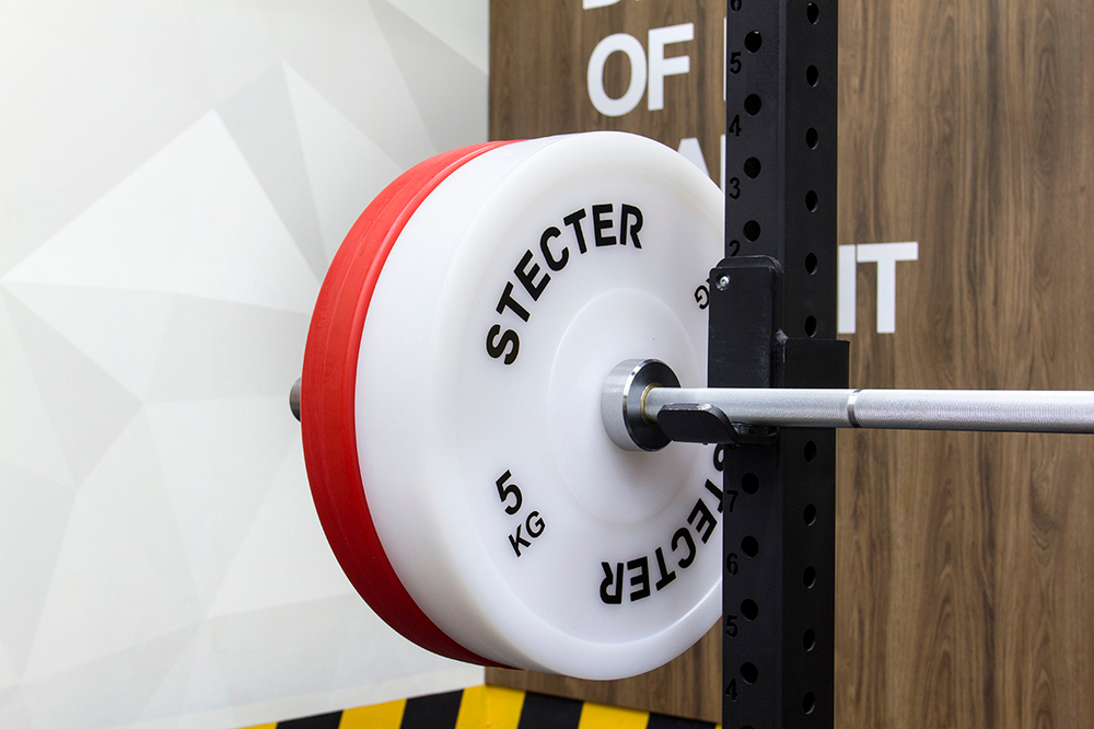 Технический диск для штанги 5 кг STECTER (D=450 мм, пластик)