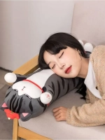 Мягкая игрушка кот батон 110 см, подушка обнимашка