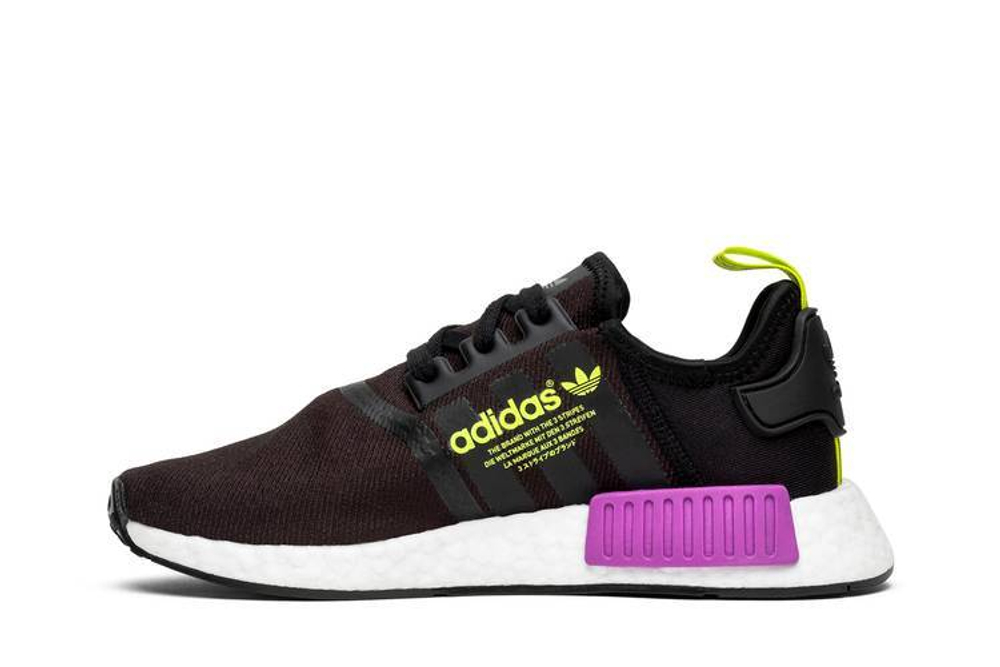 Кроссовки Adidas Originals Nmd_R1 Core Black Shock Purple