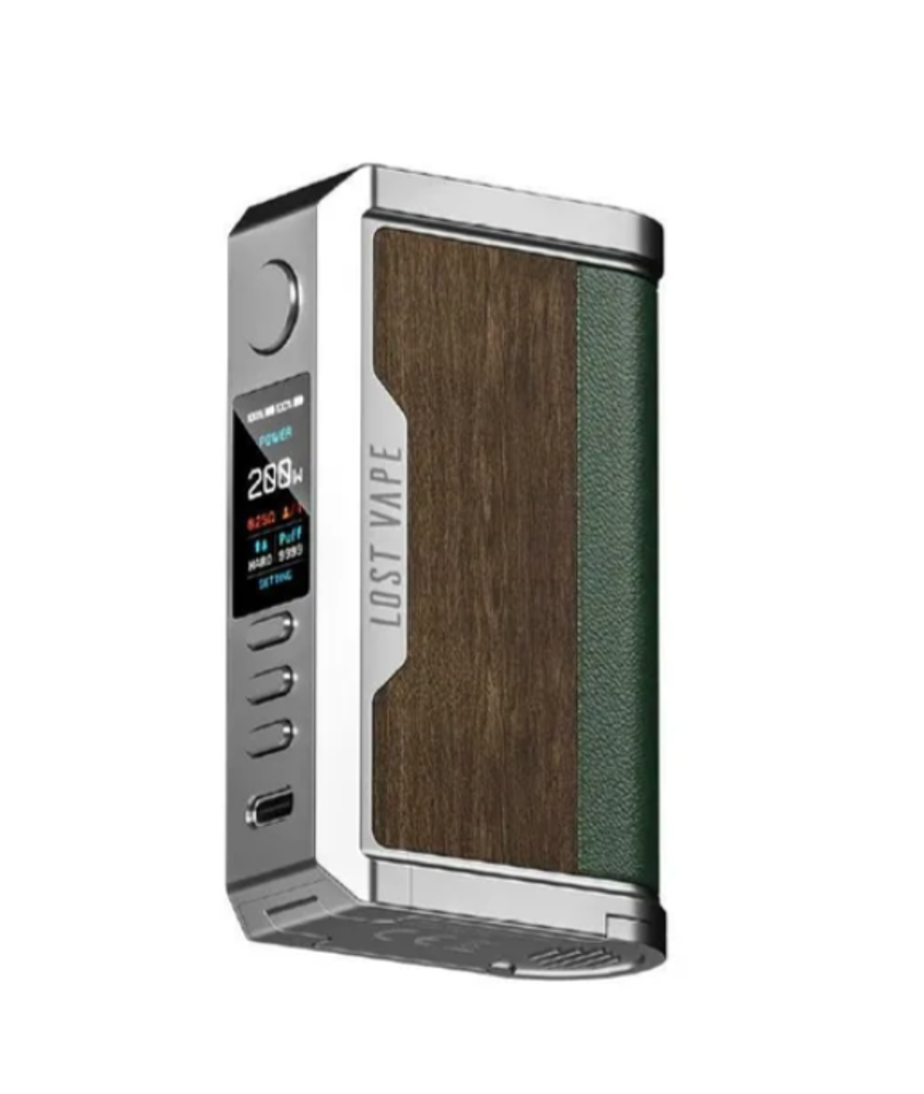Боксмод Lost Vape Centaurus Q200 Mod - SS Teak Wood