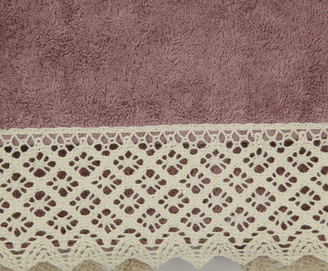 Полотенце 40x60 Old Florence Rombetti розовое