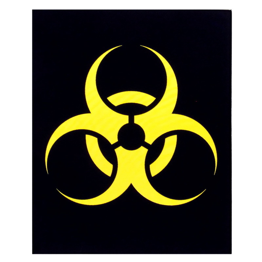 Нашивка спиновая Biohazard