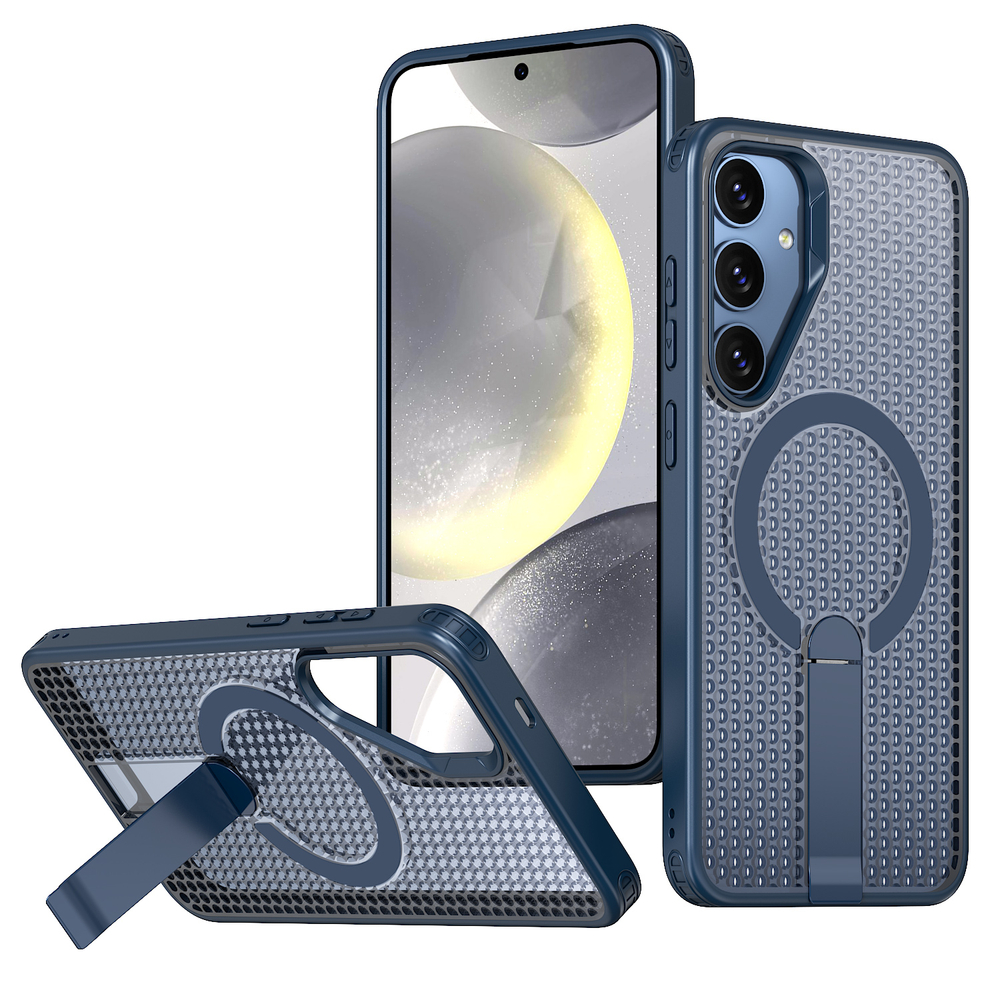 Прозрачный чехол Mesh Pro Magnetic Case для Samsung Galaxy S25