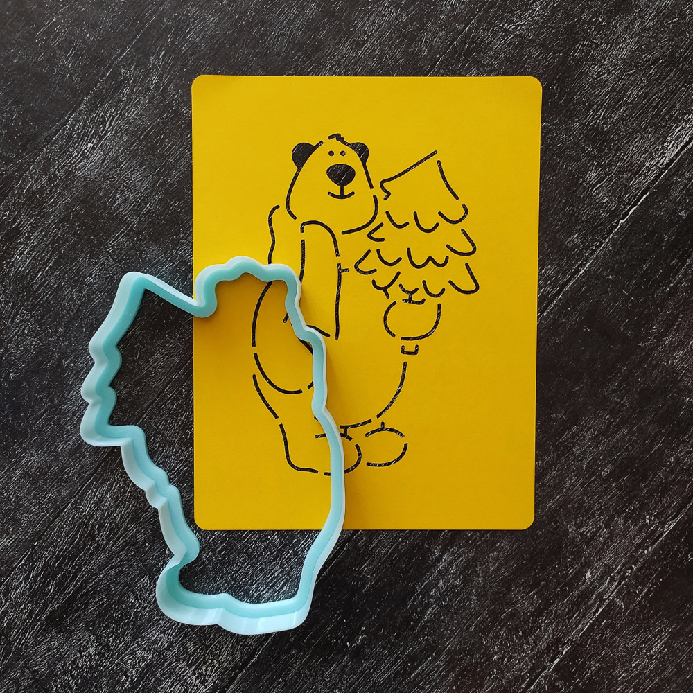 Мишка Новогодний №12