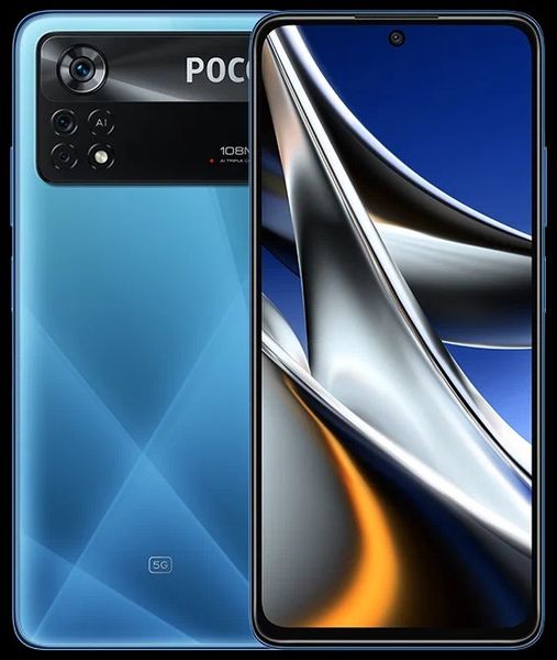 Смартфон Xiaomi Poco X4 Pro 5G 6/128 ГБ Global (Лазерный синий)
