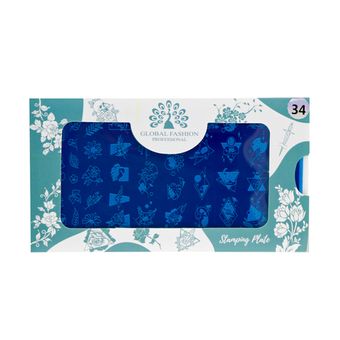 Диск для стемпинга Global Fashion #-34