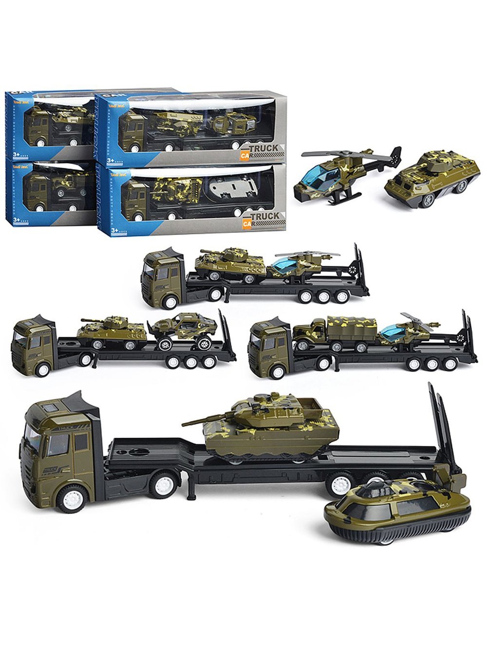 Набор детский Автовоз Военный легион (TQ66B-7)