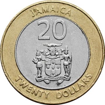 20 долларов 2006 Ямайка