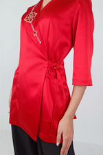 Блузка с чувашской вышивкой