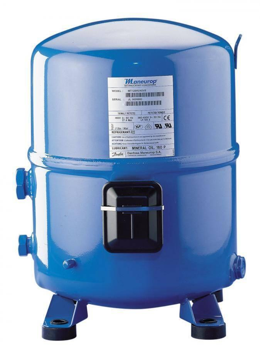 Компрессор герметичный поршневой Maneurop MT 64HM4VE (MT64-4VM) с вент. rotalock