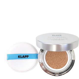 KLAPP Тональный увлажняющий крем Hyaluronic кушон, тон средний - Hyaluronic Color & Care Cushion Foundation Medium 02, 15г