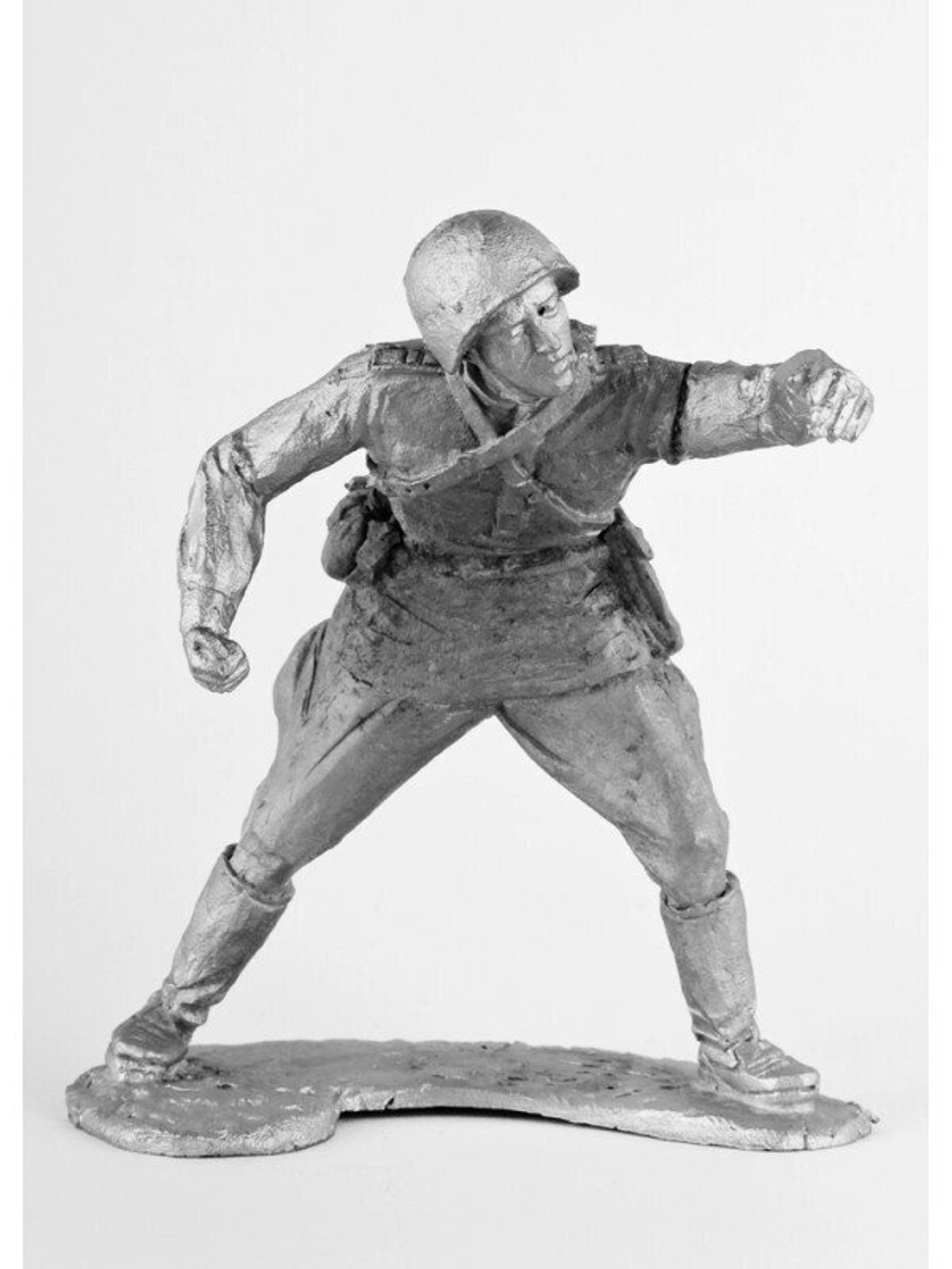 Оловянный солдатик Рядовой наводчик из расчета миномета №2
