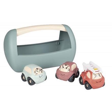 Smoby Little - Коробка с 3 машинками 140204