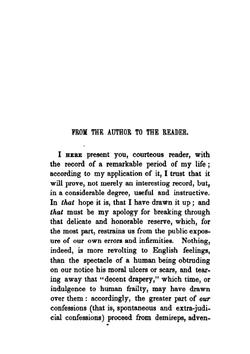 Confessions of an English Opium-eater ; And, Suspiria de Profundis | Thomas de Quincey