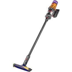 Вертикальный беспроводной пылесос Dyson V12 Detect Slim Absolute, 545Вт, серебристый/желтый 448884-01 EU