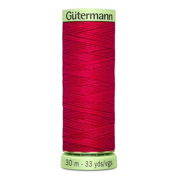 Нитки отделочные Gutermann Top Stitch 30 (30 метров), 5 кат. | 909 малиновый