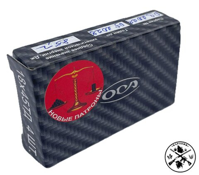 Патрон 18х45 НОТ ТД травматический (ОП), коробка 4 шт.