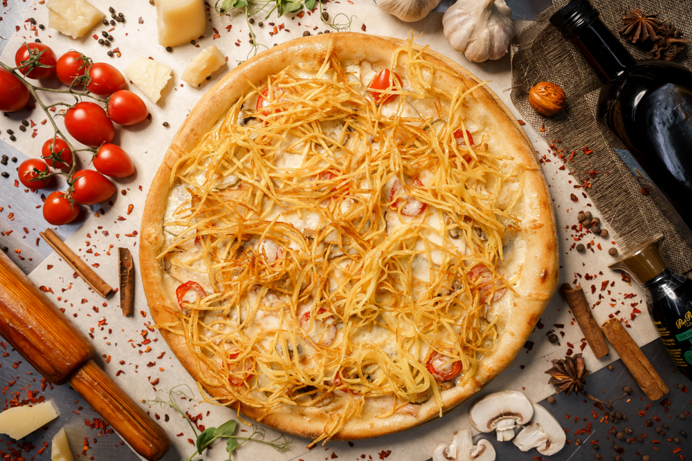 Пицца с Курицей и Картофелем Пай