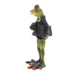 GAEM Фигурка декоративная "Лягушка", L8 W7 H16 см