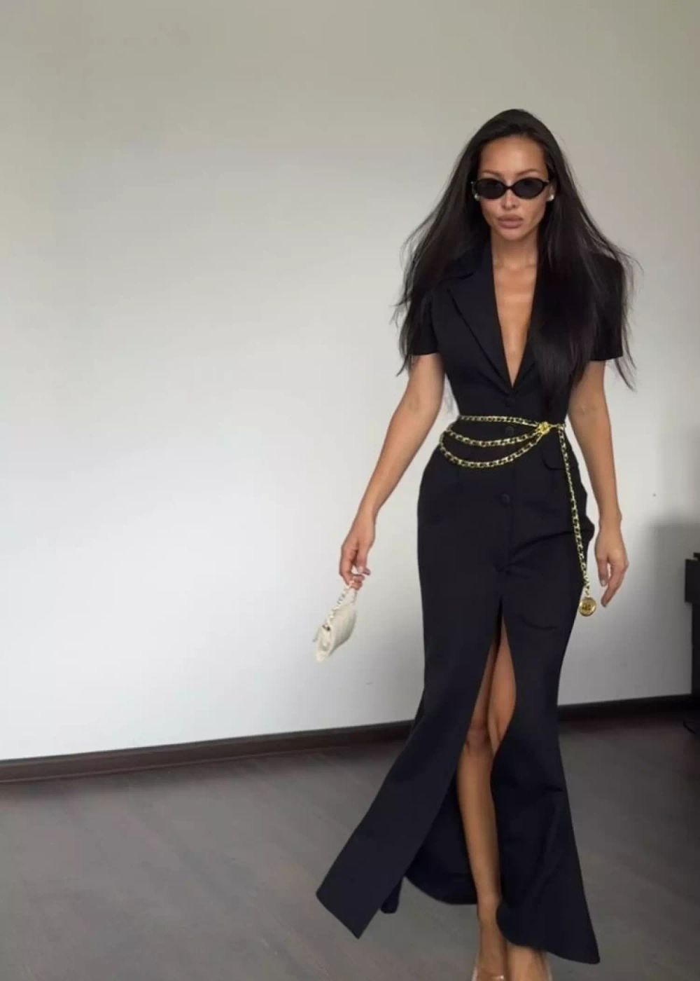 Платье "Four Seasons", Черный