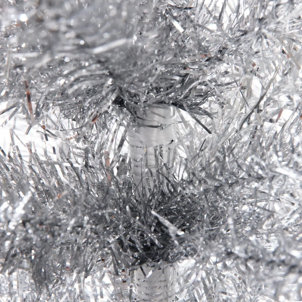 Елка «Сказочное мерцание» 90 см, ПВХ (90 веток), Серебро