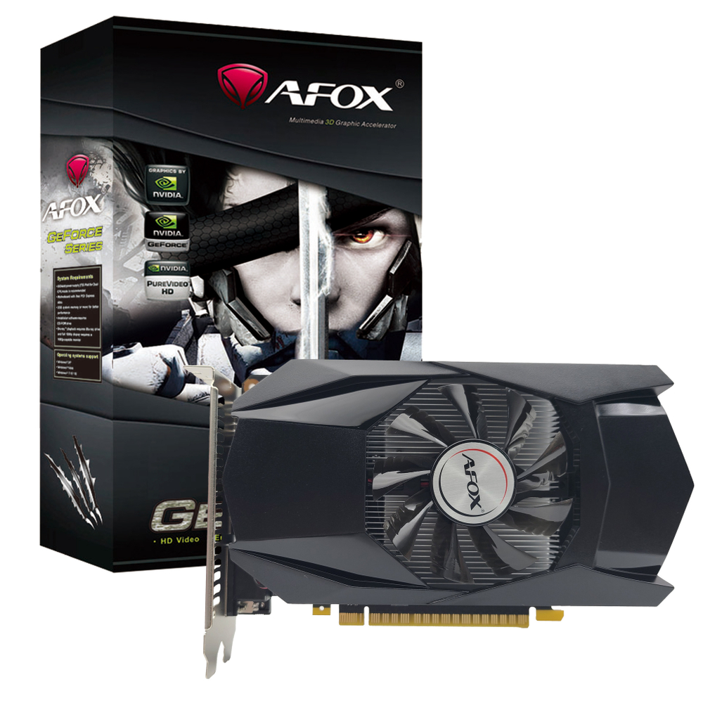 Видеокарта AFOX NVIDIA GeForce GT740, 4Гб GDDR5, 128 бит, Retail (AF740-4096D5H3)