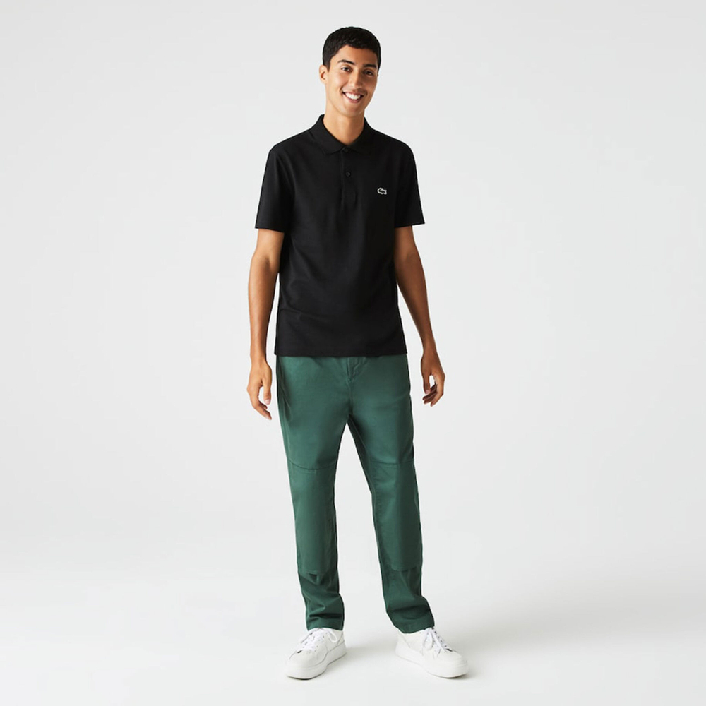 Мужское теннисное поло Lacoste Classic Polo Men - Black