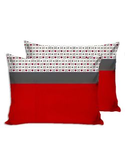 Наволочка комплект 2шт Simple House "Fashion" 50х70 см