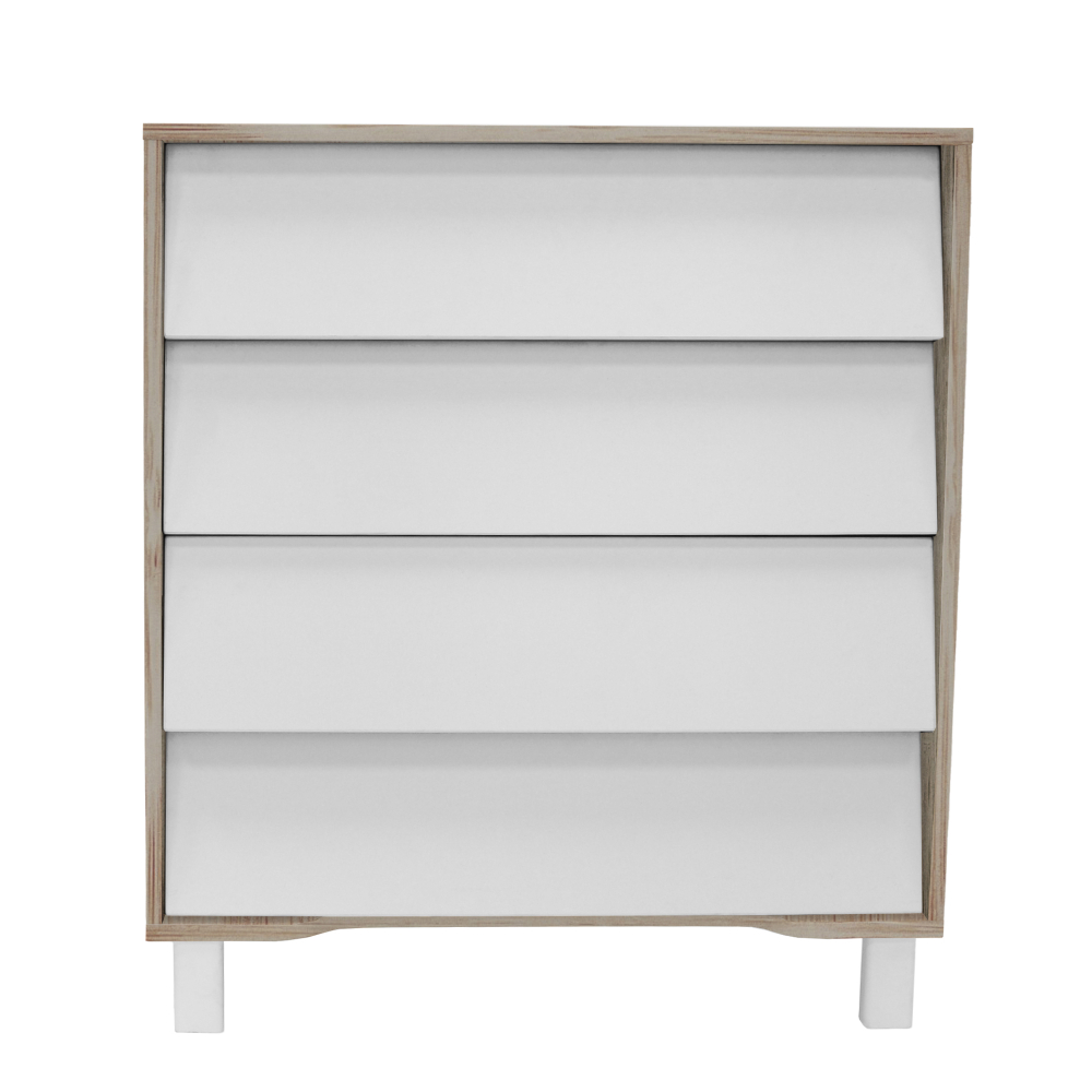 Пеленальный комод Sweet Baby Dante Белый/натуральный