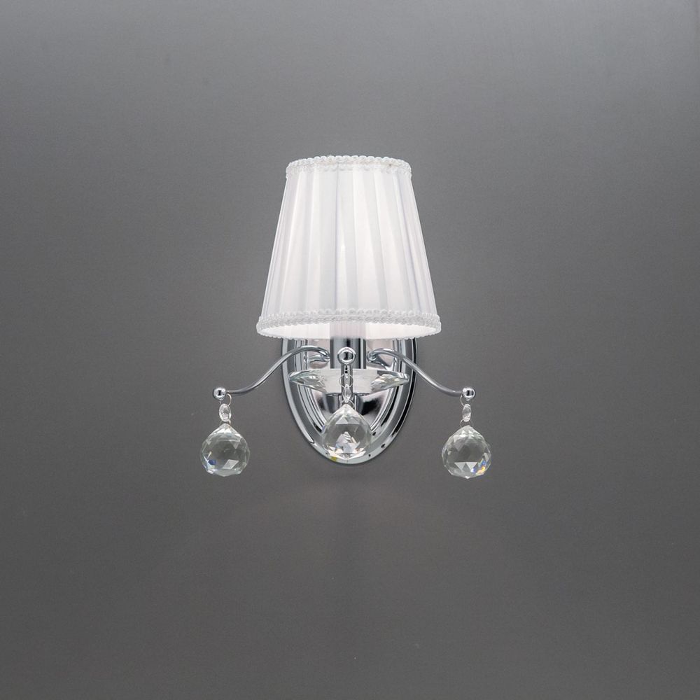 Citilux Шелли CL438311 Бра с абажуром Хром