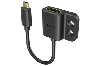 Кабель SmallRig 3021 HDMI (D to A) Ultra Slim 4K c адаптером для крепления