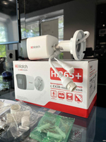 Hiwatch DS-I200(E) 2 Мп уличная цилиндрическая IP-камера с EXIR-подсветкой до 30 м