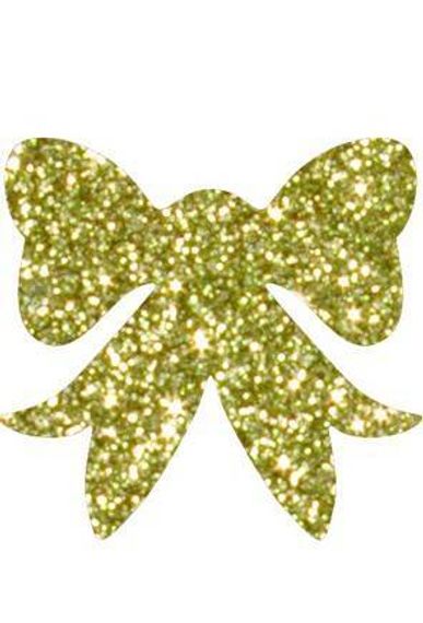 Бантик из пенофлекса 20 см., золотой, ПромЕлка (Б2-200-GOLD)