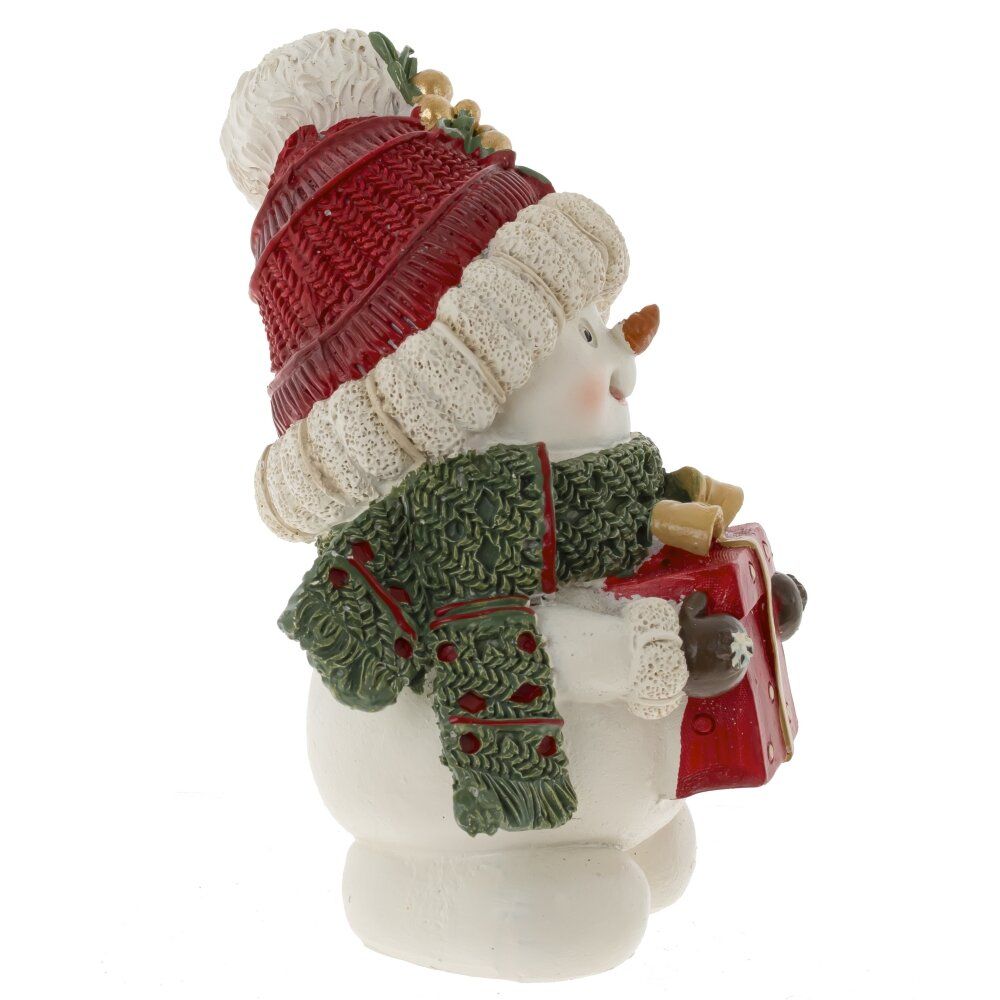 GAEM Фигурка декоративная "Снеговик", L7 W6,5 H10 см, 2в.