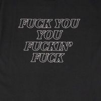  Футболка мужская Ripndip Fuck You Tee артикул:RND10094 - купить в магазине Дайс