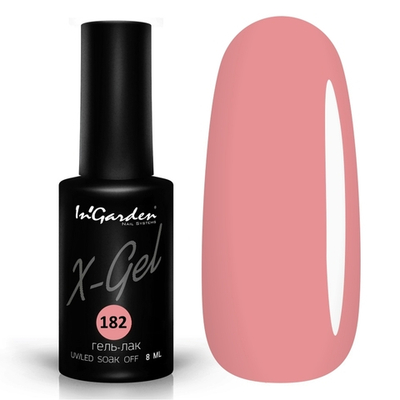 Ingarden Гель-лак X-Gel 182, 8 мл