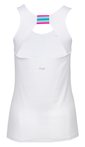 Женский топ теннисный Fila Top Alissa - белый