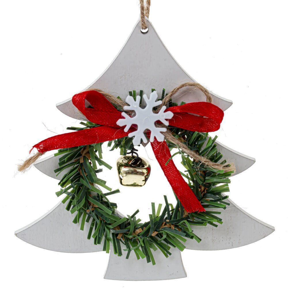 GAEM Изделие декоративное подвесное "Сердце/Ёлка/Звезда", L10,5 W1 H9,5 см, 3в.