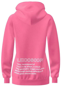 Женская Кофта теннисная Bidi Badu Kaleido Chill - Розовый
