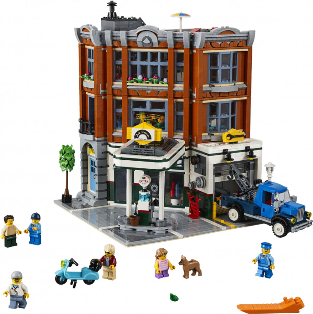 LEGO Creator Expert: Гараж на углу 10264 — Corner Garage — Лего Креатор Создатель Эксперт