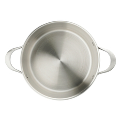 Кастрюля с крышкой 3ply etalon, D24 см, 6 л