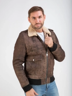 Дубленка мужская натуральная Турция