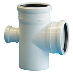 Крестовина Политэк Пайп одноплоскостная 110х110х50/87,5гр. для бесш. кан-и ПП (25)