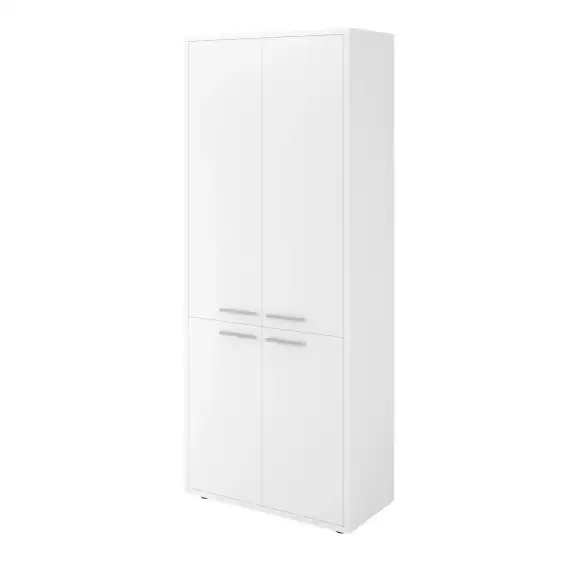 Шкаф высокий закрытый 4 двери Дублин ДБ 39 800х400х1980