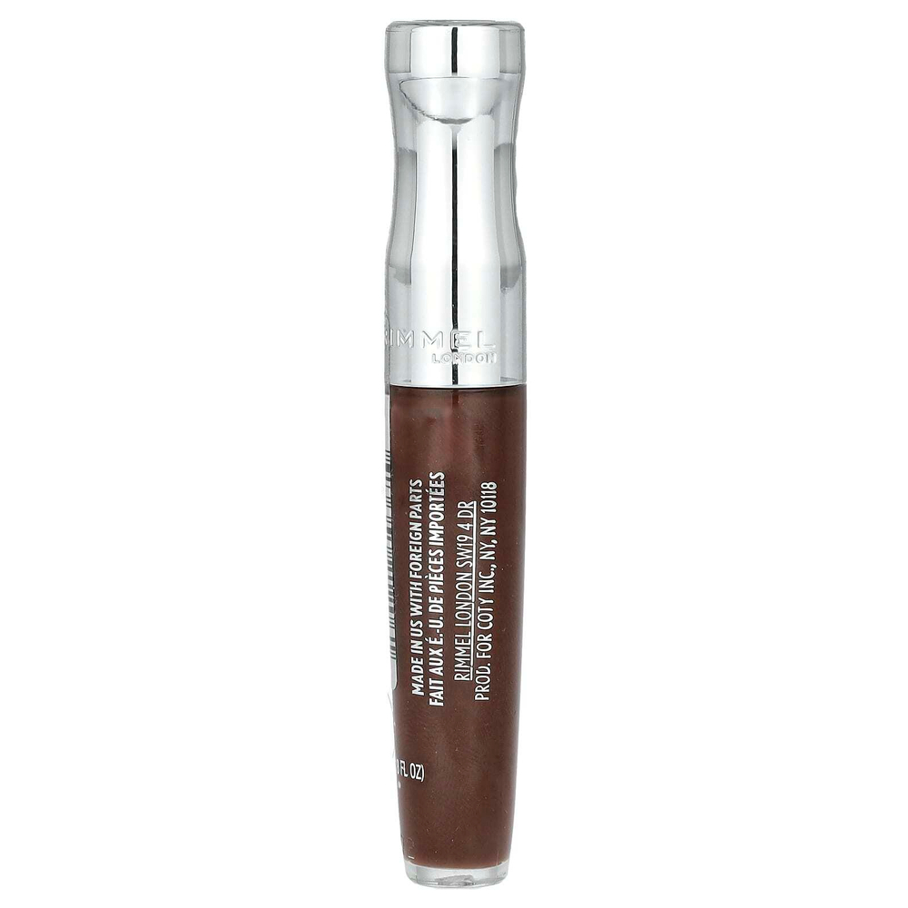 Rimmel London, Stay Glossy, блеск для губ, 435 Cocoa Kiss, 5,5 мл (0,18 жидк. унц.)