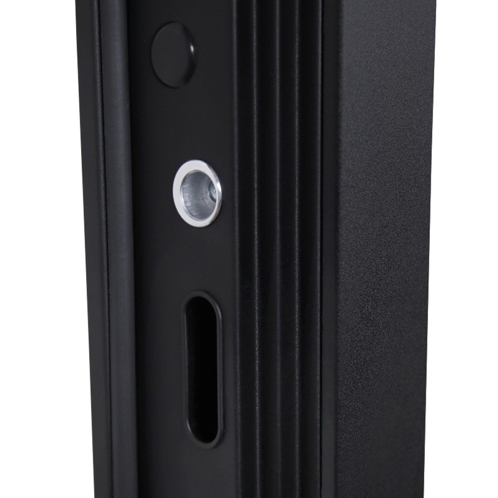 Стальная дверь "Silver" с зеркалом (биометрический замок)