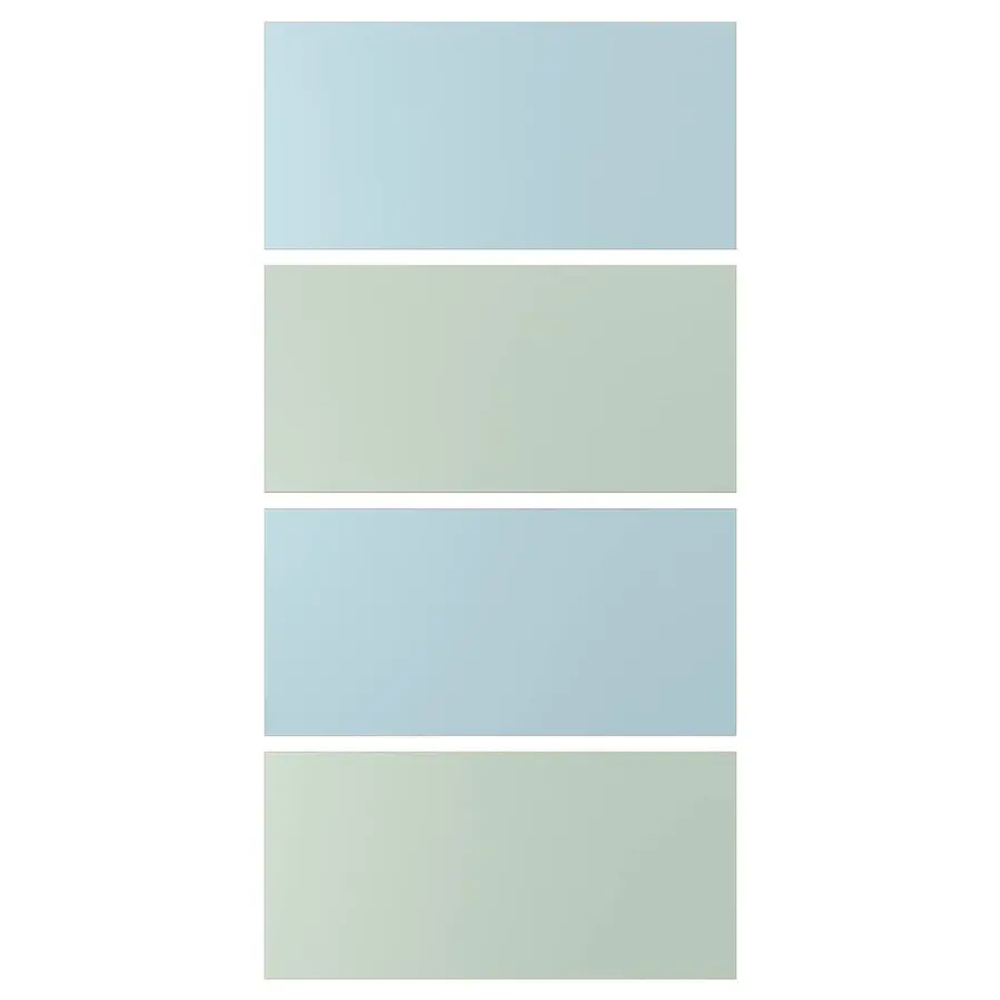 MEHAMN 4 панели для коробки раздвижной двери ИКЕА