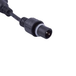 UCX-F90 T20-2M-BK Провод-шина для гирлянд серии F90PRO. 2м. 20 Т-коннекторов. шаг 10см. Статика-мерцание. IP67. Черный. TM Uniel